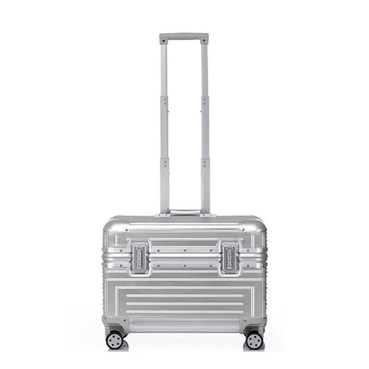 Carrylove Aluminum Spinner 18  Camera Trolley Suitcase Pilot Luggage Bag Photography Suitcase On Wheels