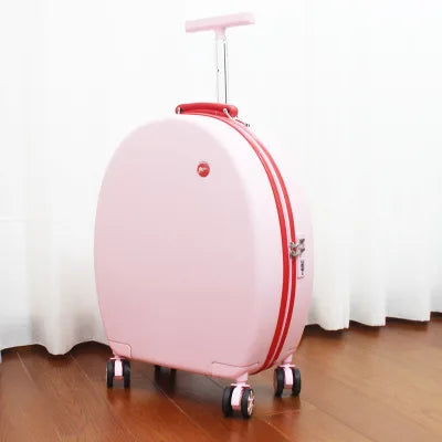 CARRYLOVE lovely Personality round trolley case 20 inch Boarding handbag +Rolling Luggage Spinner brand Travel Suitcase