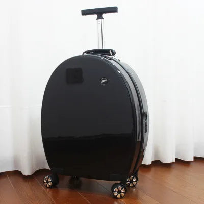 CARRYLOVE lovely Personality round trolley case 20 inch Boarding handbag +Rolling Luggage Spinner brand Travel Suitcase