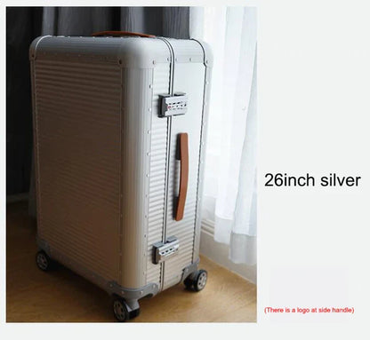 Carrylove 20 26  Inch Aluminium Suitcase Check In Spinner Trolley Luggage Bag On Wheels